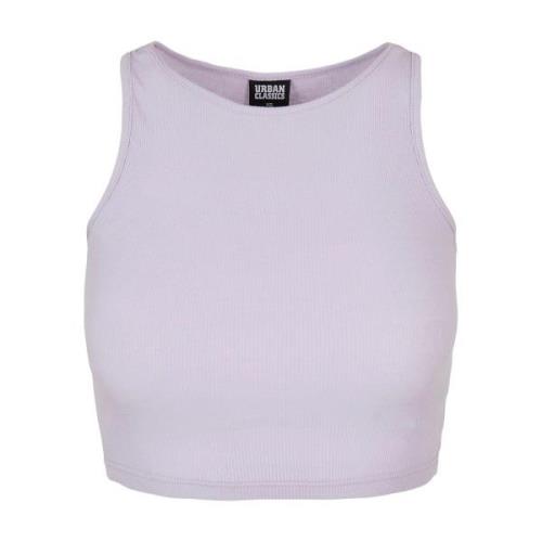 Urban Classics Dames ribbed crop top