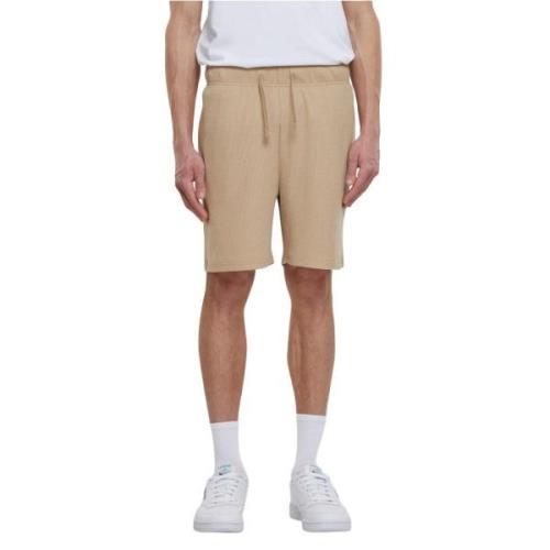 Urban Classics Heren wafel sweat shorts