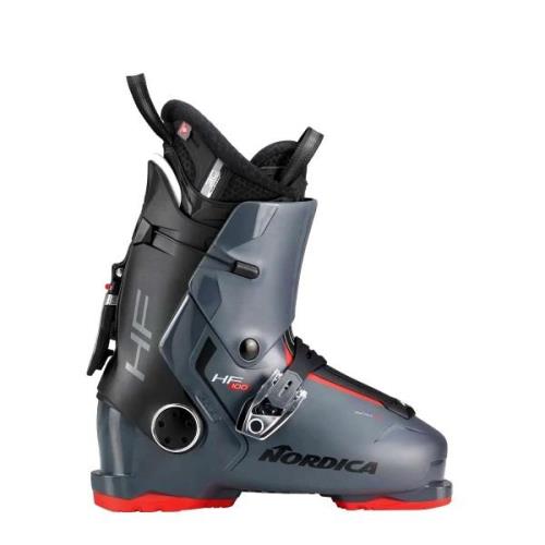 Nordica hf 100 grey-black-white skischoen heren -