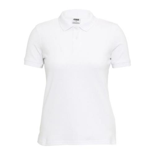 Urban Classics Dames effen poloshirt