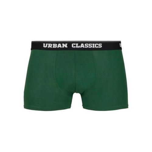 Urban Classics Boxershort met all-over print voor heren (set van 3)