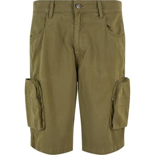 Urban Classics Effen cargo shorts heren