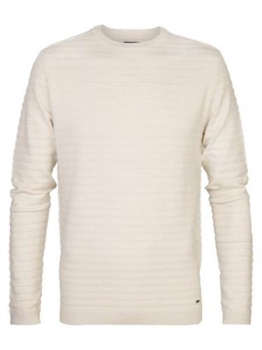 Petrol Industries Knitwear round neck ecru