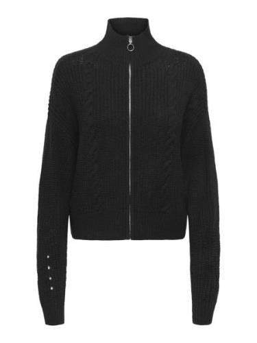 Jacqueline de Yong Jdyjusty ice ls short zip cardigan -