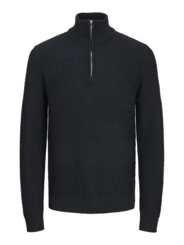 Jack & Jones Jjhugo knit half zip navy