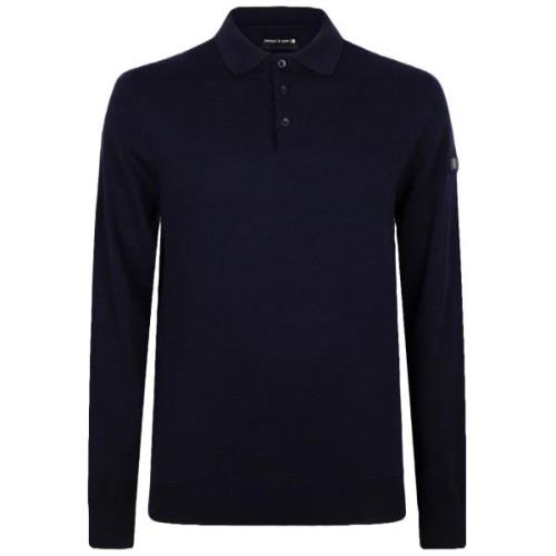 PRESLY & SUN Brad long sleeve knitted polo