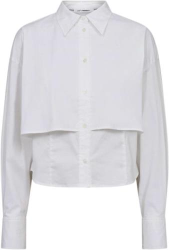 Co'Couture Sandy cc double layer shirt white