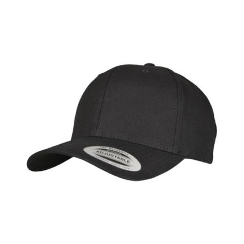 Flexfit 6 paneel gebogen piek snapback cap