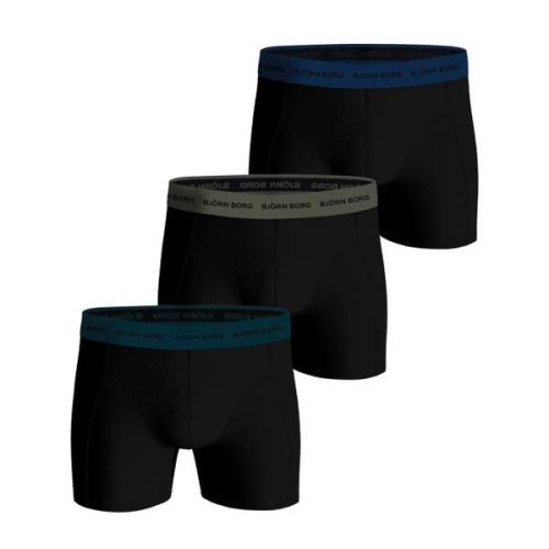 Björn Borg Heren boxershorts 3 pack cotton stretch