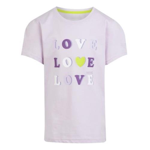 Regatta Kinderen/kinderen bosley vii hart t-shirt