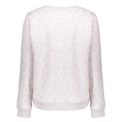 Geisha Sweater all-over foil goudkleurig