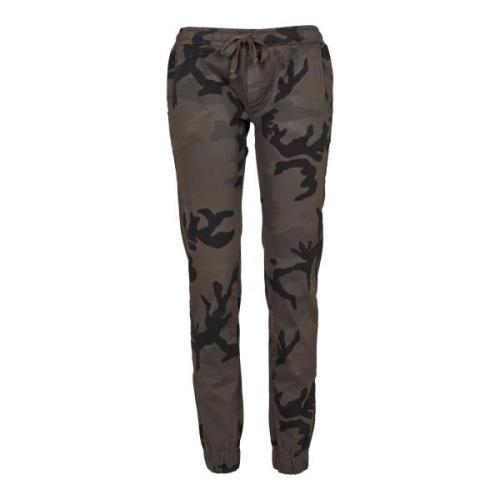 Urban Classics Dames camo joggingbroek