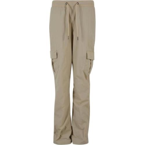 Urban Classics Dames nylon cargo broek