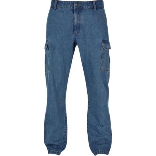 Urban Classics Heren rechte benen cargo jeans