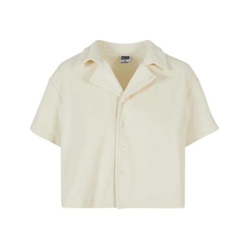 Urban Classics Dames badstof resort shirt