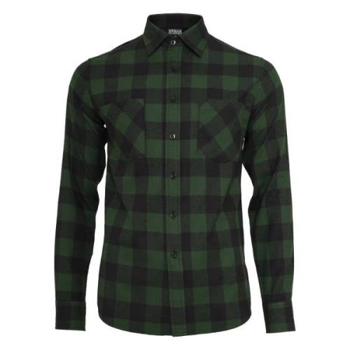 Urban Classics Heren geruit flannel shirt