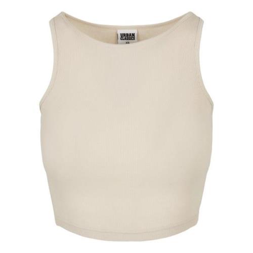 Urban Classics Dames ribbed crop top