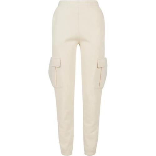 Urban Classics Dames cargo broek met hoge taille