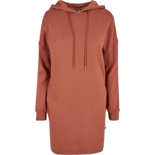 Urban Classics Dames badstof organic oversized hoodie jurk