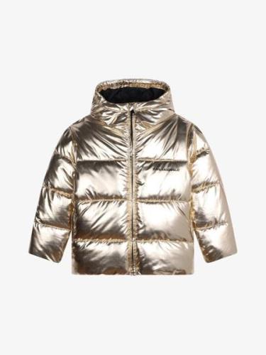 Karl Lagerfeld Meisjes winterjas goud