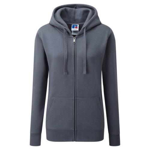 Russell Athletic Dames premium authentieke hoodie met rits (3-laagse s...