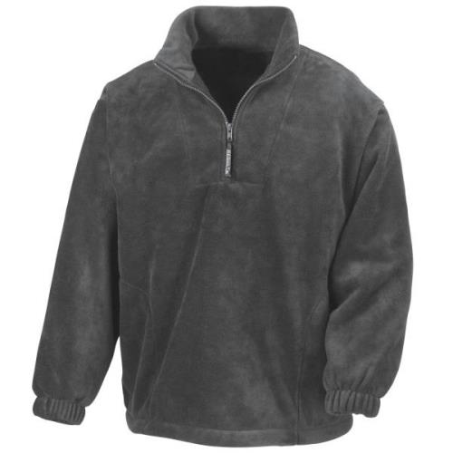 Result Ongevoerde actieve 1/4 rits anti-pilling fleece top