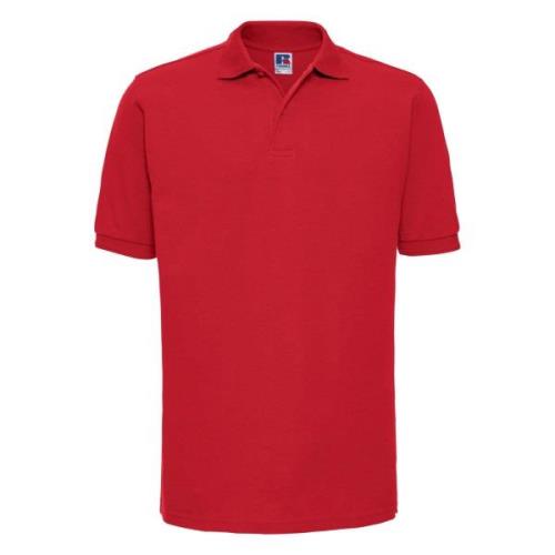 Russell Athletic Heren ripple collar & manchet poloshirt met korte mou...