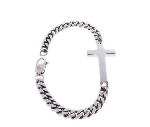 Atelier Christian Zilveren armband met kruis