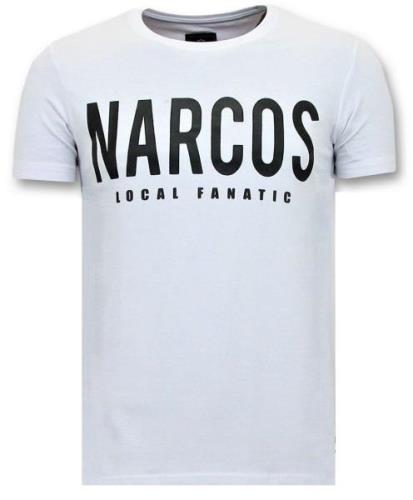 Local Fanatic T-shirt met opdruk narcos pablo escobar