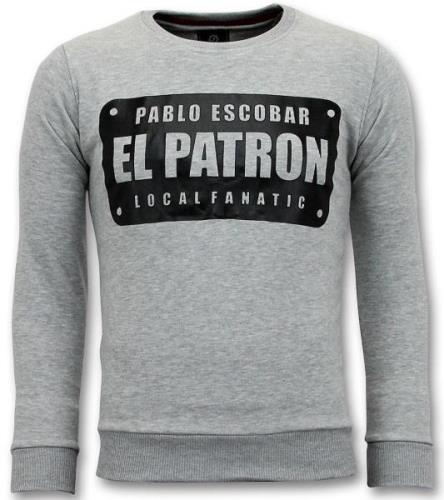 Local Fanatic Sweater pablo escobar el patron